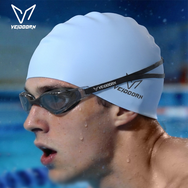 Swim Hat Silicone - Водонепроницаемая силиконовая шапочка для плавания профессиональная