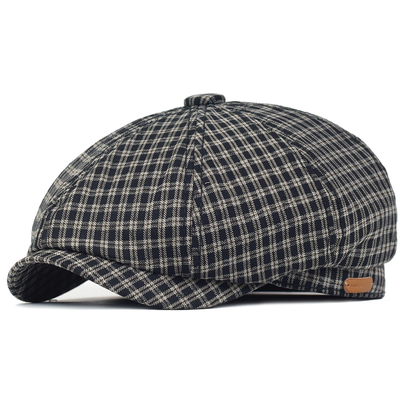 Кепка газетчика в клетку, сезо – обзор и цена Dad Hat Cotton