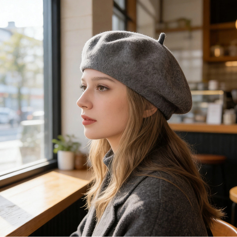 Женский классический шерстяной – обзор и цена Beret French Wool