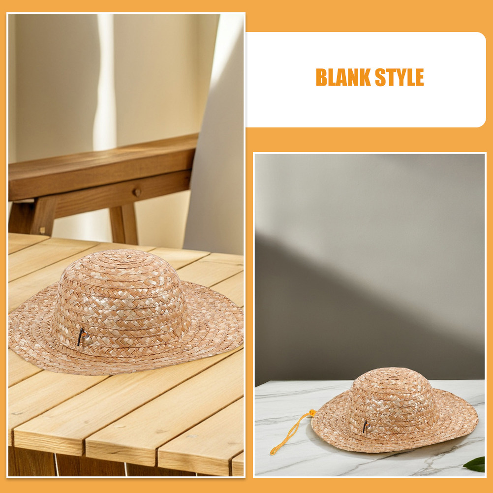 2 шт. детских соломенных шляп  – обзор и цена Sun Hat Wide Brim